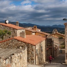 In the little village Agullana which is close to the French / Spanish border above La Jonquera